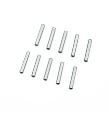 2.5X14.8MM CHROME STEEL PIN SET (10PCS) - ULTIMATE - UR7601