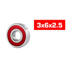 "3x6x2.5mm ""HS"" RUBBER SEALED BEARING SET (2pcs) - UR7811-2 - ULTIM