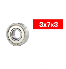 "3x7x3mm ""HS"" METAL SHIELDED BEARING SET (2pcs) - UR7814-2 - ULTIMA