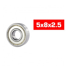 "5x8x2.5mm ""HS"" METAL SHIELDED BEARING SET (2pcs) - UR7824-2 - ULTI