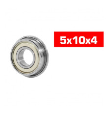 "5x10x4mm FLANGED ""HS"" METAL SHIELDED BEARING SET (2pcs) - UR7832-2