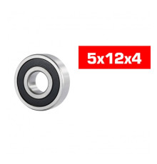 "5x12x4mm ""HS"" RUBBER SEALED BEARING SET (2pcs) - UR7835-2 - ULTIMA