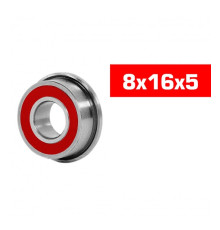 "8x16x5mm FLANGED ""HS"" RUBBER SEALED BEARING SET (2pcs) - UR7841-2 