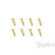 Screws GOLD FHC 2.5x10mm (8) - T-WORKS - GSS-2510C