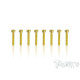 Vis Acier Traitées GOLD CHC 3x16mm (8) - T-WORKS - GSS-316H