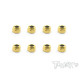 Golden Plated M3 Lock Nuts (8pcs.) - T-WORKS - GSS-3LN