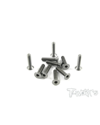 Vis titane 3x14 FHC (10) - T-WORKS - TSS-314C