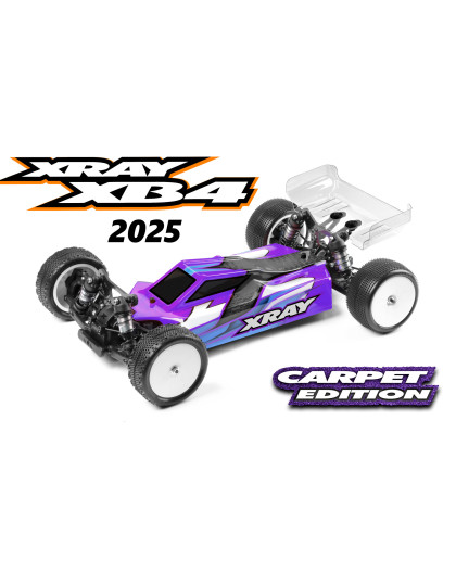 Kit XRAY XB4 TT 1/10 4x4 Carpet 2025 - XRAY - 360017