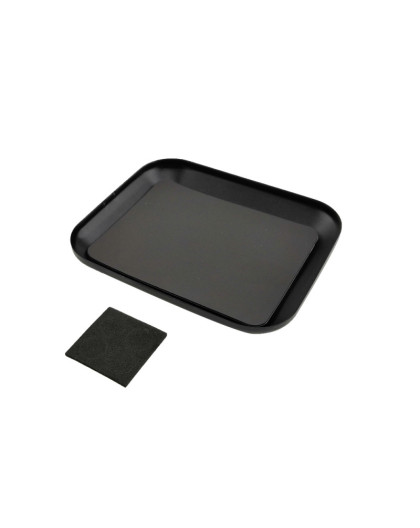 MAGNETIC PARTS TRAY BLACK - RC PARTS - RC14003-BLK