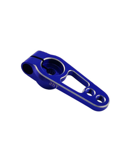 ALUMINUM SERVO HORN BLUE (25T - 31mm) - RC PARTS - RC15202-BLU