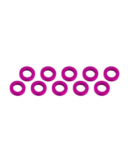 ALUMINUM SHIM (3x6x1mm) PINK (10pcs) - UR1505-PK - ULTIMATE