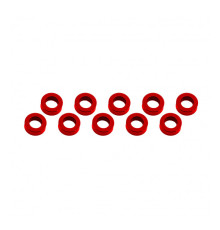 Rondelles 3x6x2mm - Rouge (10pcs) - ULTIMATE - UR1506-R