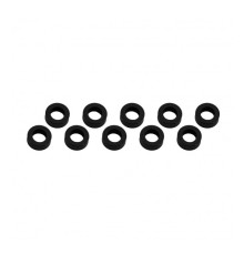 ALUMINUM SHIM (3x6x2mm) BLACK (10pcs) - UR1506-N - ULTIMATE