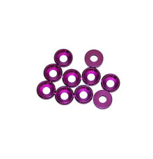 4 mm. ALU WASHER PURPLE (10 pcs) - UR1511-P - ULTIMATE