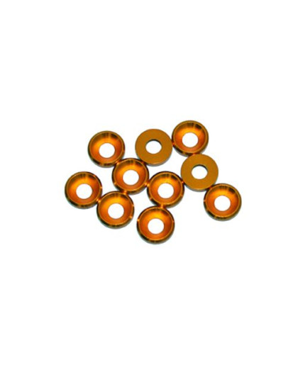 4 mm. ALU. WASHER GOLD (10 pcs) - UR1511-G - ULTIMATE