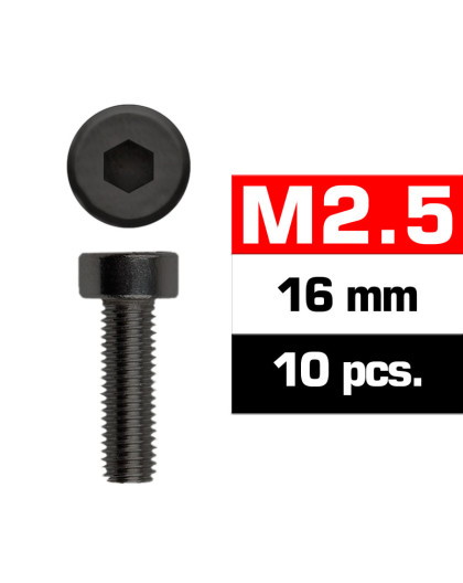 M2,5x16mm CAP HEAD SCREWS (10 pcs) - UR1632516 - ULTIMATE