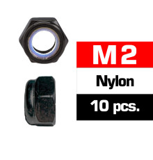 M2 NYLON LOCKNUTS (10 pcs) - UR165200 - ULTIMATE