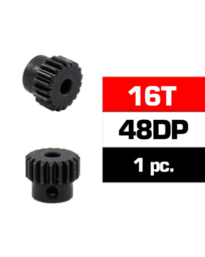 Pignon 16T Acier 48DP - D3.17mm - ULTIMATE - UR4314-16