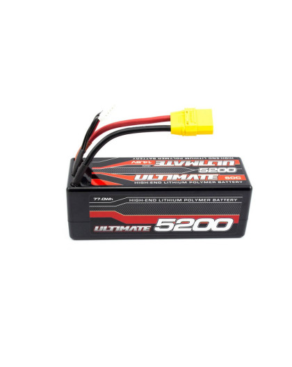 ULTIMATE 14.8v. 5200 mAh 60C LiPo BATTERY STICK PACK XT90 - UR4434 - 