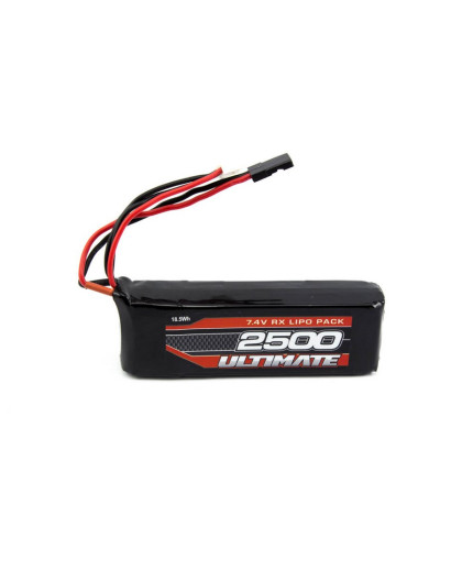 Accu UR Lipo 2S RX Plat 2500mah JR - ULTIMATE - UR4451