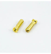 5.0mm BULLET CONNECTOR MALE (2pcs) - UR46110 - ULTIMATE