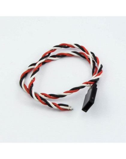 FUTABA CONNECTOR TWIST WIRE MALE (30cm) - UR46135 - ULTIMATE