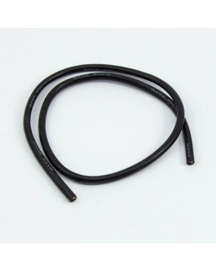 câble silicone noir 12 AWG (50cm) - ULTIMATE - UR46210