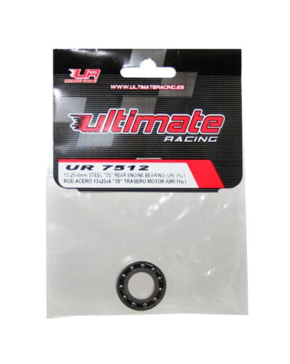 "13x25x6mm STEEL ""HS"" REAR ENGINE BEARING (M4R) (1pc) - UR7512 - UL