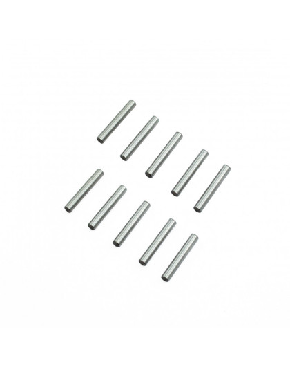 2.5X15.8MM CHROME STEEL PIN SET (10PCS) - ULTIMATE - UR7604