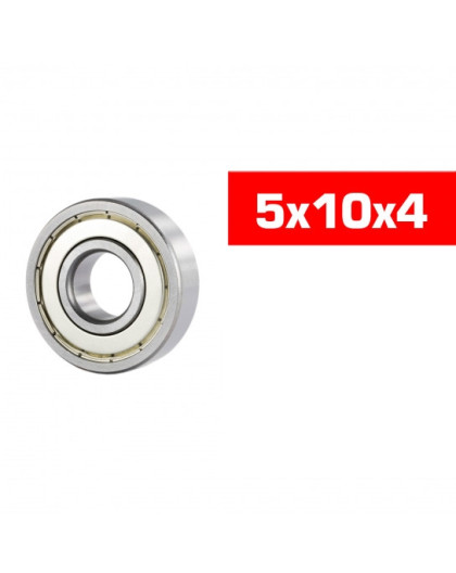 "5x10x4mm SELECT ""HS"" METAL SHIELDED CLUTCH BEARING SET (2pcs.) - U