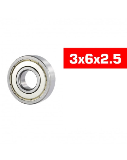 "3x6x2.5mm ""HS"" METAL SHIELDED BEARING SET (10pcs) - UR7810 - ULTIM