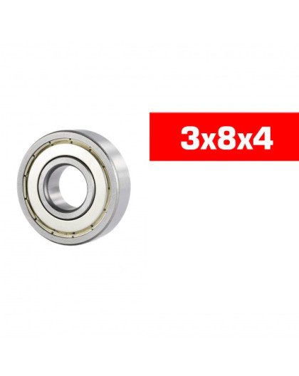 "3x8x4mm ""HS"" METAL SHIELDED BEARING SET (10pcs) - UR7812 - ULTIMAT