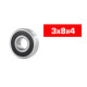 "3x8x4mm ""HS"" RUBBER SEALED BEARING SET (10pcs) - UR7813 - ULTIMATE