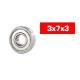 "3x7x3mm ""HS"" METAL SHIELDED BEARING SET (10pcs) - UR7814 - ULTIMAT