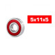 "5x11x5mm ""HS"" RUBBER SEALED BEARING SET (10pcs) - UR7829 - ULTIMAT