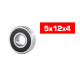 "5x12x4mm ""HS"" RUBBER SEALED BEARING SET (10pcs) - UR7835 - ULTIMAT