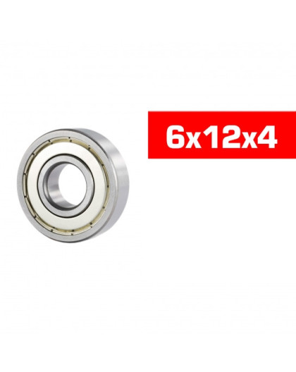 "6x12x4mm ""HS"" METAL SHIELDED BEARING SET (10pcs) - UR7838 - ULTIMA