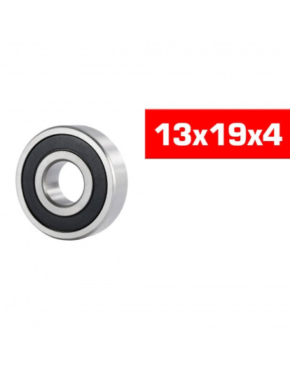 "13x19x4mm ""HS"" 2RS CHROME STEEL BEARING SET (10pcs) - UR7853 - ULT