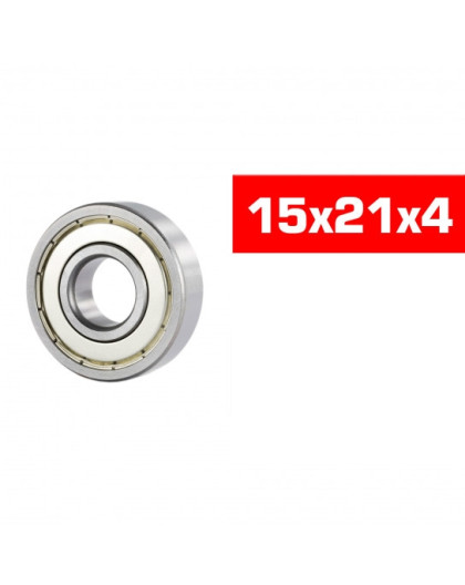 "15x21x4mm ""HS"" METAL SHIELDED BEARING SET (10pcs) - UR7854 - ULTIM