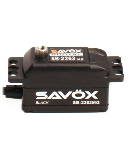 SAVOX BRUSHLESS SERVO LOW-PROFIL SB-2263MGB - SAVOX - SAV-SB2263MGB