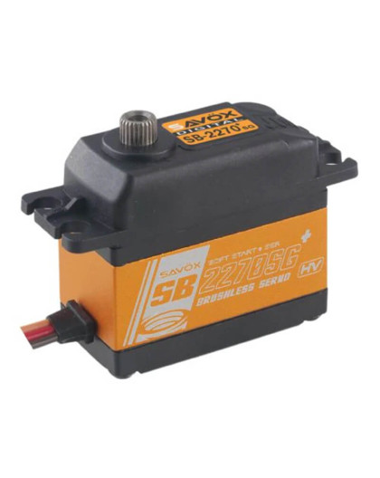 HV DIGITAL BRUSHLESS SERVO SB2270SG+ - SAVOX - SB2270SG+