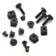 RUBBER SPACER SET FOR STD SERVOS INSTALLED IN CARS. - SAVOX - SP03