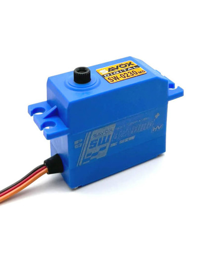 WATERPROOF HV DIGITAL SERVO SW0230MG+ - SAVOX - SW0230MG+