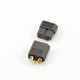 XT-60 BLACK CONNECTOR (MALE/FEMALE) - CENTRO - C0350