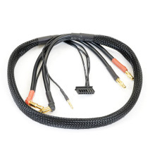 LIPO BALANCE LEAD 4MM (60cm) w/4+5MM BATT PLUG - CENTRO - C0361B