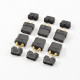 XT-90 BLACK FEMALE CONNECTORS (6PC) - CENTRO - C0356