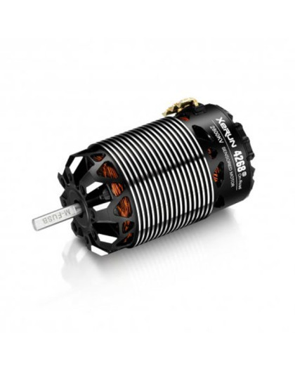 Moteur HW 4268SD G3 1/8 Piste 2000kv - Noir - HOBBYWING - 30401908