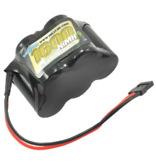 1600mah 6.0V RECEIVER PACK HUMP(JR PLUG) - VOLTZ - VZ0112