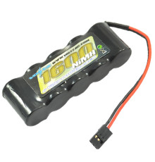 1600mah 6.0V RECEIVER PACK STRAIGHT (JR) - VOLTZ - VZ0111