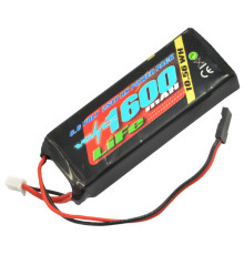 1600mah 2S 6.6V RX LiFe STRAIGHT BATTERY - VOLTZ - VZ0250